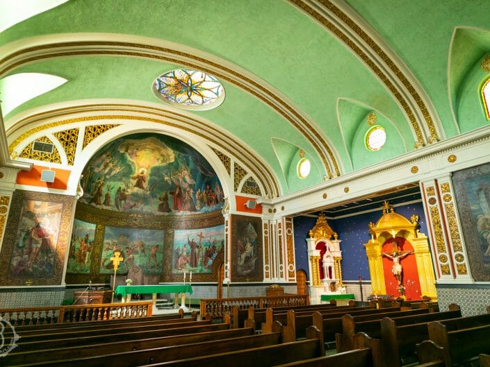 Interior of Catholic Church